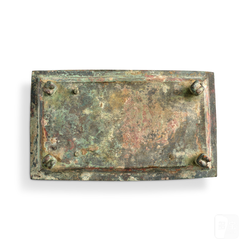 An archaic bronze charcoal grill, Han dynasty | 漢 青銅染爐 - 图4